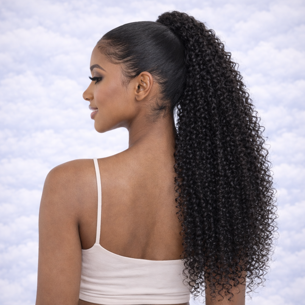 Onbewerkt Birmees krullend haarbundel