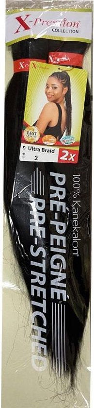 X-Pression Pre-Stretched Braiding Hair