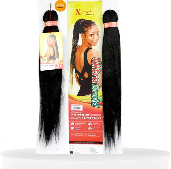 X-Pression Pre-Stretched Braiding Hair