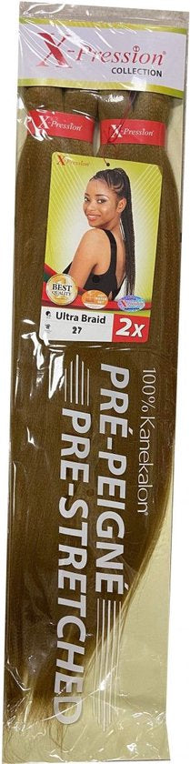 X-Pression Pre-Stretched Braiding Hair