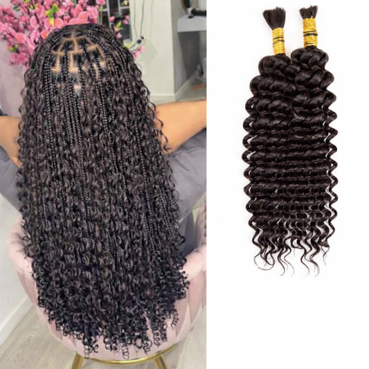 Braiding bulk hair